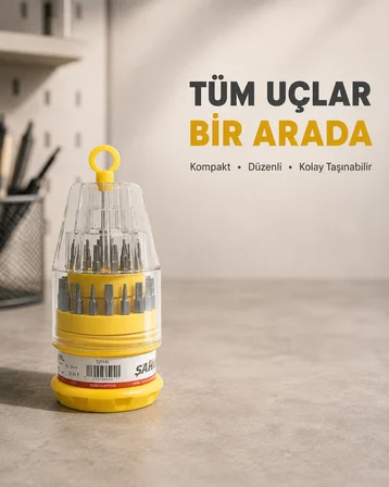 Çok Fonksiyonlu Tornavida Seti Telefon ve Bilgisayar Uyumlu - Lisinya