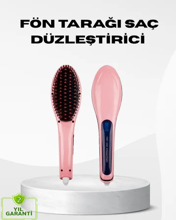 Seramik Plakalı Saç Düzleştirici Hızlı Isınan 5 Kademe Isı Ayarlı - Lisinya