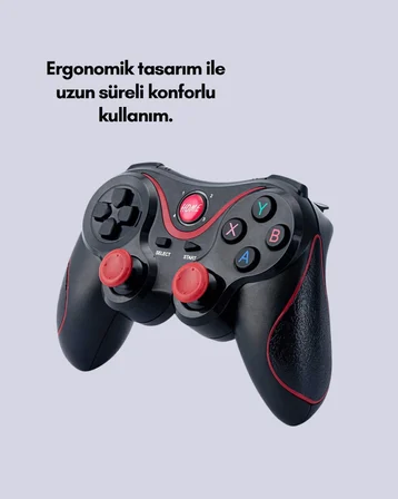 Ergonomik Tasarımlı Çok Yönlü Wireless Gamepad - Lisinya