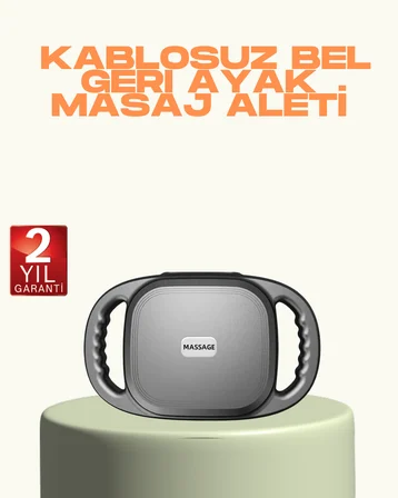2000 mAh Şarjlı Masaj Tabancası 6 Başlık Ayarlı Güçlü Masaj Cihazı - Lisinya