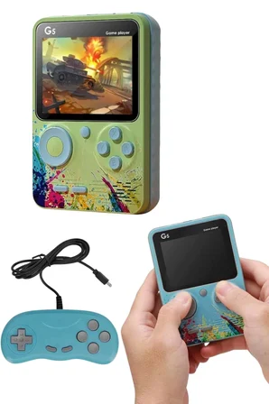Televizyona Bağlanan Çift Joystick Taşınabilir Klasik Retro Oyunlu - Lisinya