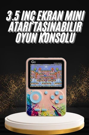 Televizyona Bağlanan Çift Joystick Taşınabilir Klasik Retro Oyunlu - Lisinya