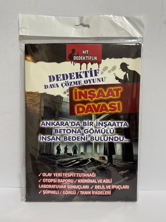 Dedektif Dava Çözme Oyunu  İnşaat Davası