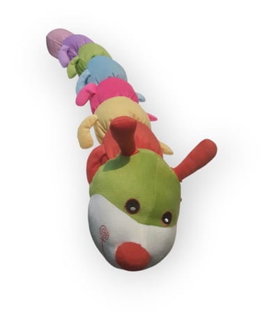 RENGARENK PELUŞ TIRTIL YASTIK 75 CM Kaliteli
