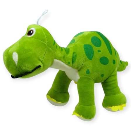Sevimli Peluş Dinazor Turko Dino 35 cm - Yeşil (Lisinya)