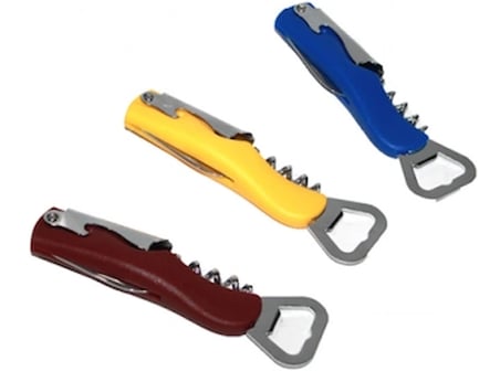 Çok Amaçlı ve Kullanışlı Metal Tirbişon - Açacak 4 Fonksiyonlu ( Lisinya )