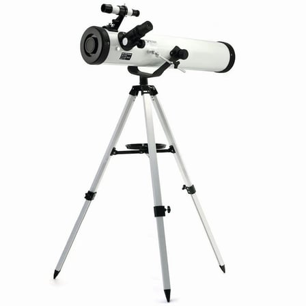 Nikula-76x700 Profesyonel Aynalı  Uzay Teleskopu-Beyaz ( Lisinya )
