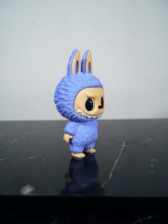 Labubu Figür Anahtarlık Lila 13 cm Kaliteli - Lisinya