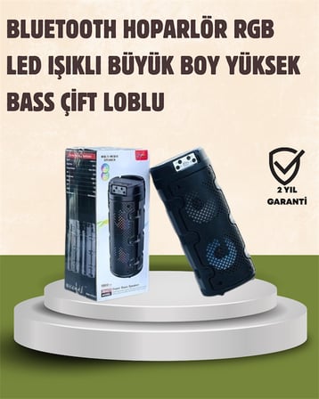 Kompakt Tasarım, Yüksek Ses Performansı – Çoklu Giriş Seçenekli Kablosuz Hoparlör (Bluetooth, USB, S