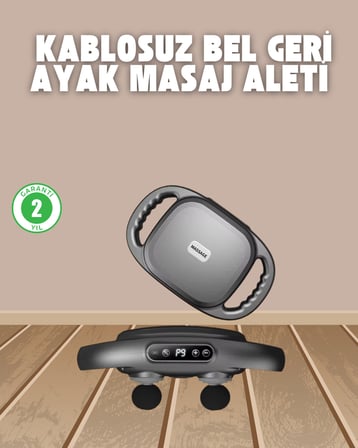 Profesyonel 6 Başlıklı Şarjlı Masaj Tabancası 2000 mAh Güçlü Performans - Lisinya