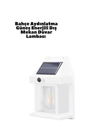 Güneş Enerjili Duvar Lambası BK888 - Lisinya