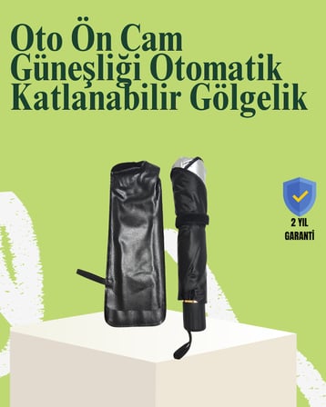 Katlanabilir Oto Güneşlik - 125x65 cm - Lisinya