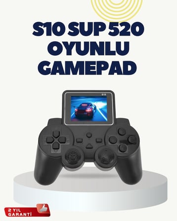 HDMI Destekli S10 Gamepad 520 Oyunlu TV’ye Bağlanabilir Atari 2025 Model - Lisinya