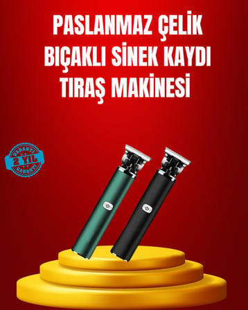 Ergonomik Tasarımlı Dayanıklı Metal Gövdeli Saç Kesme Makinesi - Lisinya