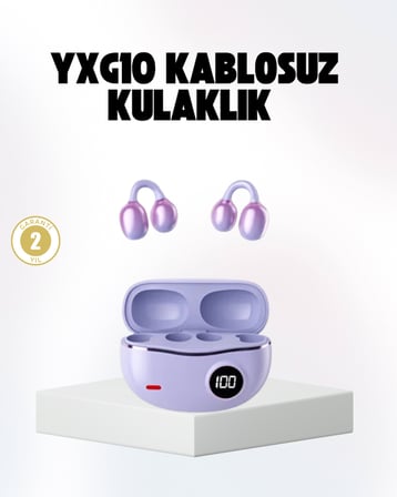 Bluetooth YXG10 Kulak Arkası Tasarım Cilt Dostu Silikon Hafif Yapı - Lisinya