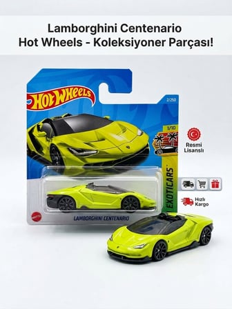 Hot Wheels 16 Lamborghini Centenario Roadster / Cabriolet Decapotable