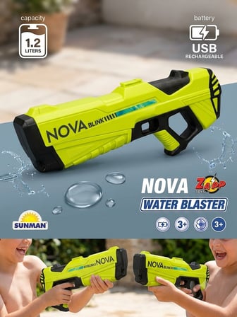 Şarjlı Su Tabancası Nova Blınks 3 7V USB 300ML