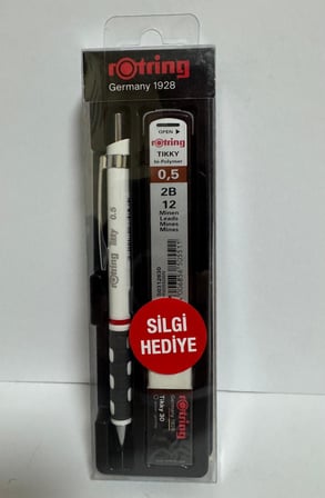 Versatil Beyaz Kalem 0.5+Min+Silgi Hediye