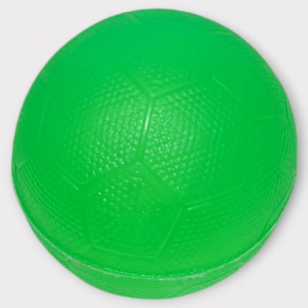 Köpek Oyuncağı - Plastik Düdüklü Top - Yeşil (Lisinya)
