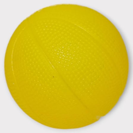 Köpek Oyuncağı - Plastik Düdüklü Top - Sarı (Lisinya)