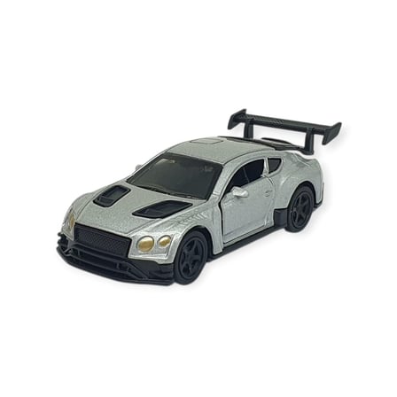 Çek Bırak Metal Küçük Arabalar 8 cm - 6411A-16 - Gümüş (Lisinya)