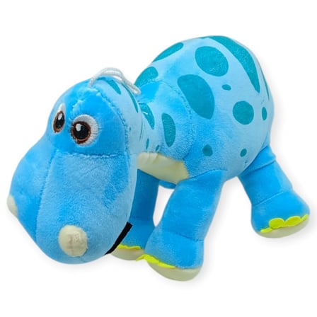 Sevimli Peluş Dinazor Turko Dino 35 cm - Mavi (Lisinya)