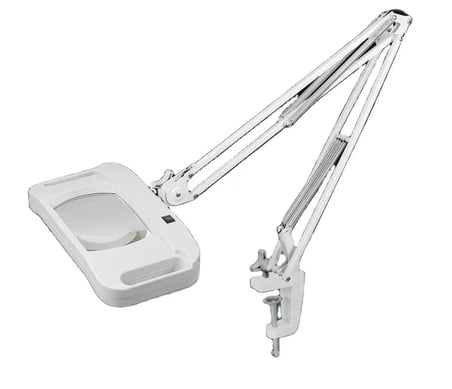 Nikula-10X LED Akrobat Büyüteç 2x15w 170x113 mm 10 Diopter Mercek LT-86G ( Lisinya )