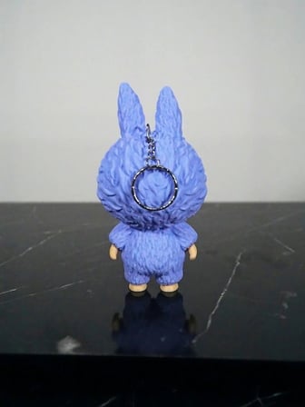 Labubu Figür Anahtarlık Lila 13 cm Kaliteli - Lisinya