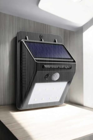 Solar Lamba Giriş, Bahçe Yol Avlu Hareket Sensörlü Led - Lisinya