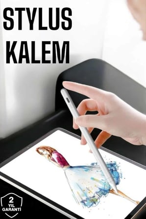 Tablet Kalemi Stylus Pen Dokunmatik Kalem Android Ve İOS Uyumlu Şarjlı - Lisinya