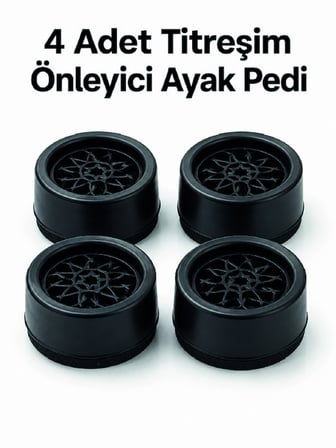 4'lü Set Çamaşır Makinesi Titreşim Önleyici Ped - Lisinya