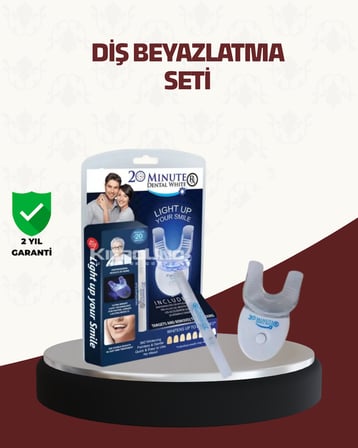 Evde Kullanıma Uygun LED Teknolojili Diş Beyazlatma Kiti - Lisinya