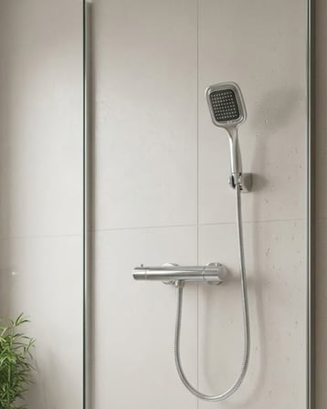 Çok Fonksiyonlu Siyah El Duşu Seti Spiral Hortum ve Duş Askısı Banyo Duş Başlığı - Lisinya