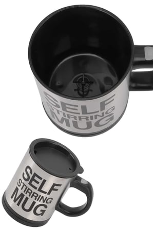 Karıştırıcı Özellikli Mikser Kupa Bardak Kompakt Taşınabilir Mug - Lisinya