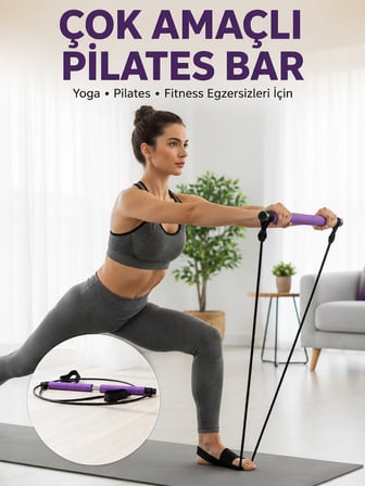 Çok Amaçlı Pilates Bar Yoga ve Fitness İçin Profesyonel Tasarım - Lisinya
