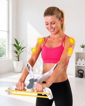 Taşınabilir Direnç Bantlı Ev Fitness Kol Güçlendirme Aleti - Lisinya