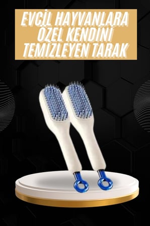 Kolay Temizlenen Fırçası Evcil Hayvanlara Özel Tüy Temizleme - Lisinya