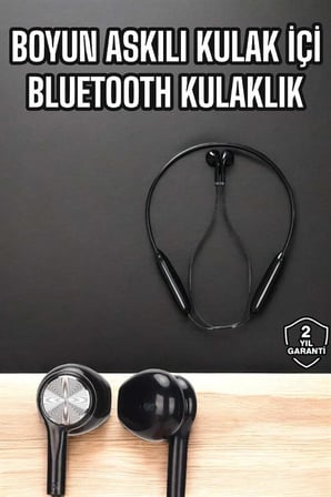 Kablolu Boyun Askılı Dijital Göstergeli Bluetooth Kulaklığı 60 Saat - Lisinya