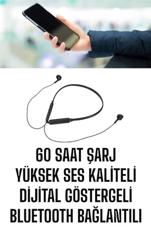 Mikrofonlu Kablolu Bluetooth Kulaklık Yeni Nesil Yüksek Ses Kaliteli - Lisinya