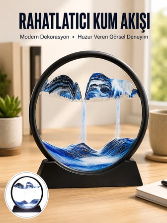 DEKORATİF KUM SAATİ - Lisinya