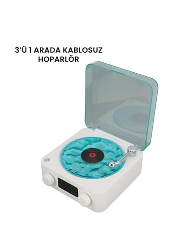 Kablosuz Bluetooth Hoparlör MAVİ - Lisinya