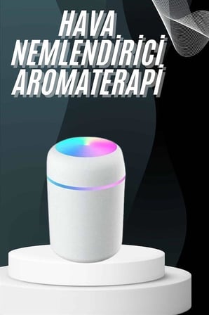 Hava Nemlendirici Buhar Makinesi Led Işıklı USB Dekoratif Nemlendirici - Lisinya
