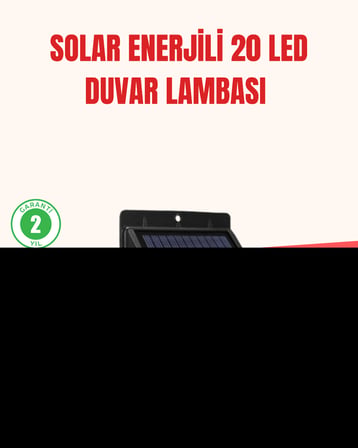güneş enerjili su geçirmez dış mekan aydınlatma - lisinya