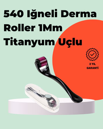 Titanyum İğneli Derma Roller – Evde Cilt Bakımı İçin Uygun - Lisinya