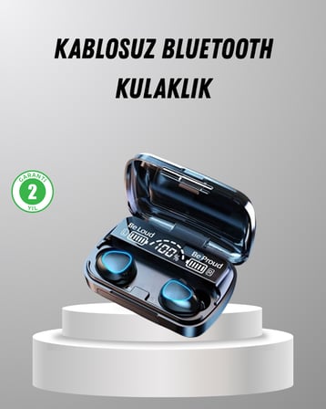 TWS Kablosuz Kulaklık Şarj Kutulu 20 Saat Kullanım Konforlu - Lisinya