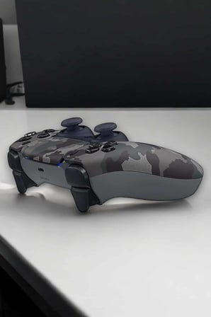 PS4 Oyun Kolu Kamuflaj Desenli Joystick - Lisinya