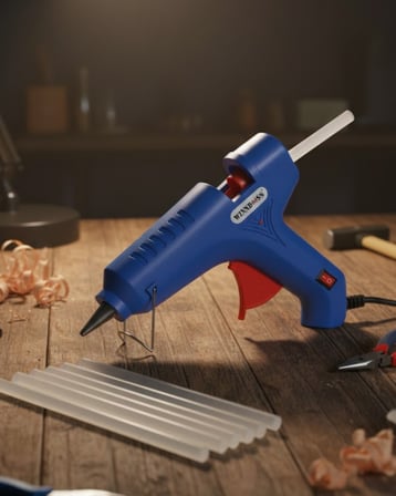 80 W Profesyonel Silikon Tabancası 11 mm Uyumlu 5 Adet Hediye Silikon - Lisinya