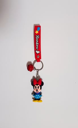 Anahtarlık Kırmızı Mickey Mause Kız
