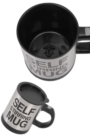 Karıştırıcı Özellikli Mikser Kupa Bardak Kompakt Taşınabilir Mug - Lisinya
