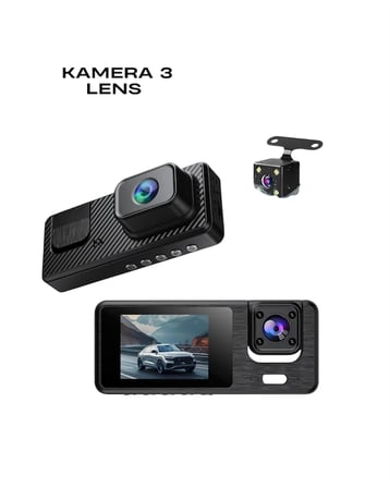 1080P 3 Kameralı Araç DVR -Q301 - Lisinya